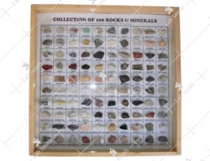 Collection of 100 Rocks & Minerals (25 +25)