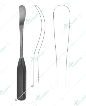 Raspatories with Hartpress-Handle, 275 mm