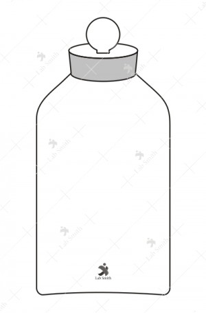 Reagent Bottles, Wide Mouth, with interchangeable hollow Stopper.