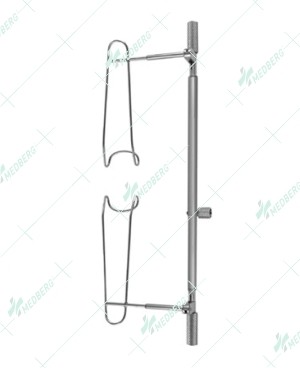Schott Eye Speculum, 16mm wire blades