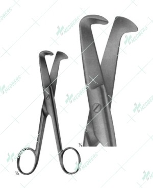 Schumacher Umbilical Cord Scissors, 155 mm