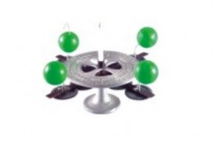 Seasons App. Set of 4 Globes Model
