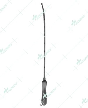 Simpson Uterine Probes, Malleable Silver-plated, 290 mm