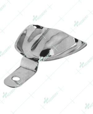 Solid Total Denture Stainless Steel Impression Tray