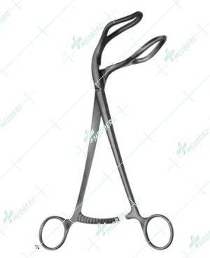 Somer Uterine Elevating Forceps, 235 mm