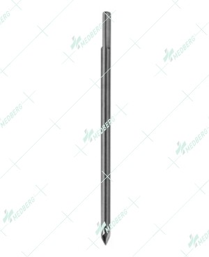 Steinmann Triangular Shaft, ended and trocar point