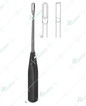 Tessier Bone Curettes, 220 mm