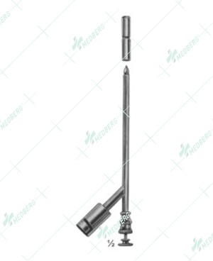 Trocar Suction Instrument, for Puncturing, 150 mm