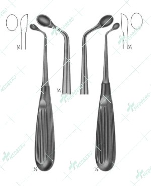 Uffenorde Bone Curettes, 170 mm