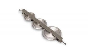 Pulley Triple in line in pattern