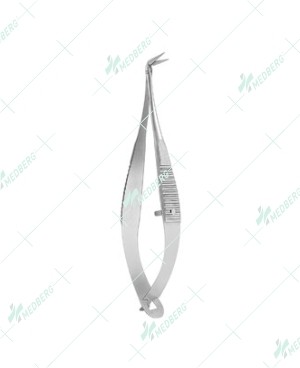 Vannas Capsulotomy Scissors, 5mm long blades, angled to side