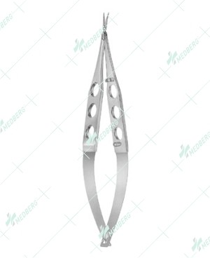 Vannas Scissors, extra thin 7mm long blades, curved