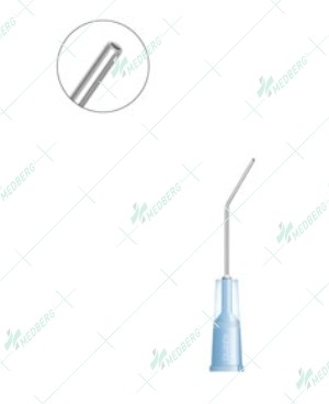 Viscoelastic Injection Cannula, angled at 10mm sterile, 30 gauge