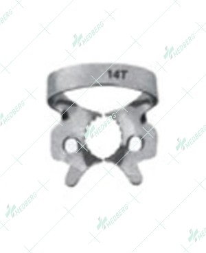 Winged Rubber Dam Clamps, Edged
