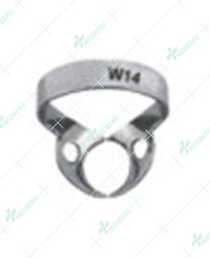 Wingless Rubber Dam Clamps
