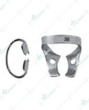 Wingless Rubber Dam Clamps