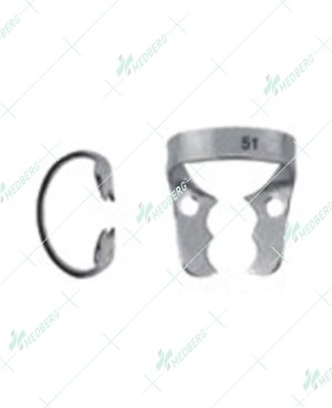 Wingless Rubber Dam Clamps