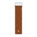 Tubes, Culture, Media, Flat Bottom with Screw Cap and Rubber liner. (Amber)