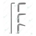 Angled Glass Rods, Set of 3 Pieces