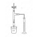 Apparatus for experiments on root pressure, T-tube with stopcock and Graduated Jar, without pot.