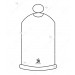 Bell Jars with Ground Flange Knobbed