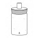 Bottles Wide Mouth, with interchangeable stopper for 15 mm. Suba Seals..