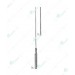 Buck Suture Instrument, Rough, spiral end, 120 mm