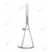 Castroviejo Caliper, Straight Tip, 0-40mm Range, 17cm Long