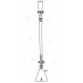 Chromatography Assembly, consisting of dropping funnel 250 ml.