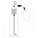 Chromatography Sprayers, Bottle type with interchangeable joints, rubber bellow.