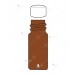 CHROMATOGRAPHY VIALS, Screw Cap, with PTFE bonded silicon 1mm Septa & Cap. (Amber)
