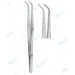Dental Tweezers, College Serrated, 15 cm