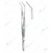 Dental Tweezers, Flagg Serrated, 16 cm
