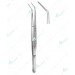 Dental Tweezers, London-College serrated, 15 cm