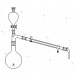 Distillation Apparatus, consists of R.B. Flask 500 ml,