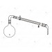 Distillation Apparatus, consists of R.B flask recovery bend, Liebig condenser and receiver adapter.