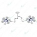 Double Reflector Surgical LED OT Light MBI-NOVA-5-5