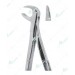 Extracting Forceps - English Pattern, Broken-down lower molars with serrated tips