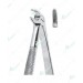 Extracting Forceps – English Pattern, S Lower roots with serrated tips