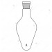 Flasks Pear Shaped, Single neck.