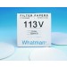 Grade 113V Creped Filter Paper, Wet-Strengthened