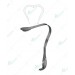 Harrington-Pemberton Flexible Lung Spatula, 295 mm