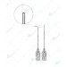 Lacrimal Cannula, Malleable Tip 23 gauge, Straight & Curved