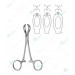 Lane Abdominal Intestinal Instrument, 130 mm