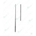 Lathbury-Farrell Suture Instrument, Triangular serrated end, 110 mm