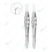 Livernois IOL Holding Forceps, Straight