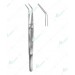 London-College Dental Tweezers, Con Cierre, 15 cm