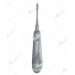Lower jaw, right side Root Elevator, spiral-shaped