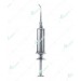 Lure-Lock Metal Water Syringe, Self-filling, with 1 Cannula