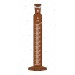 Measuring Cylinders, with interchangeable stopper, Hexagonal Base. Accuracy as per Class ‘A’ with works certificate (Amber) .